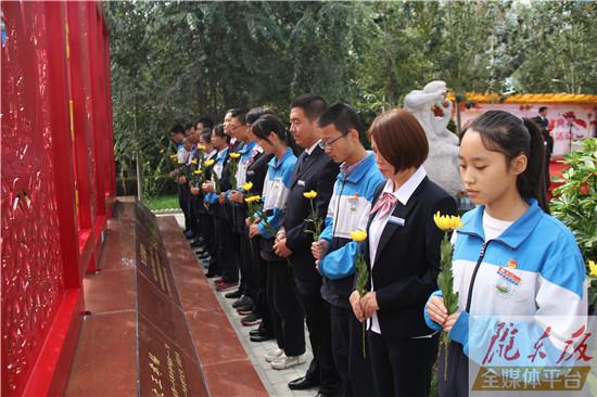 烈士紀念日，慶陽五中師生以這樣的方式紀念英烈！