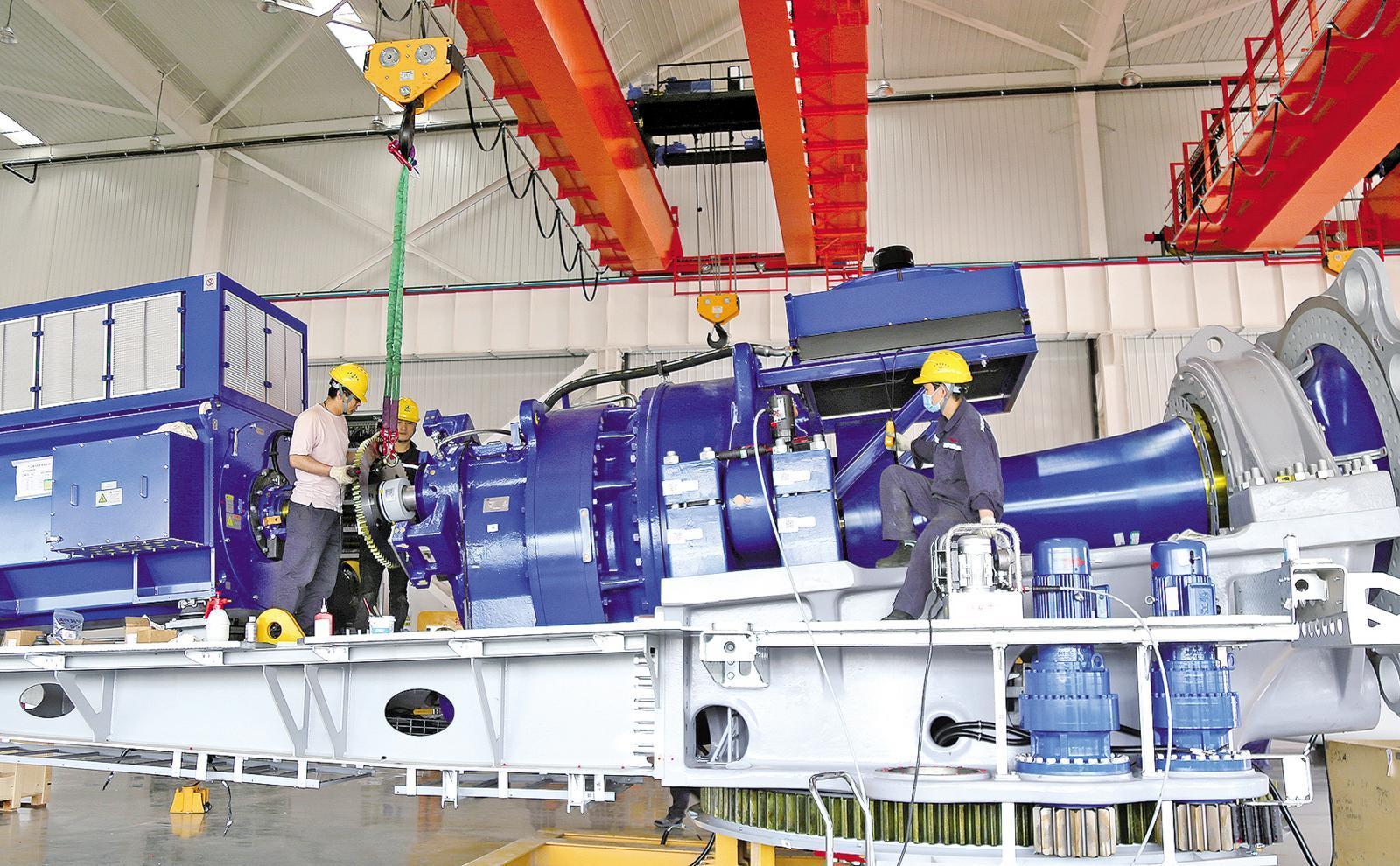 慶陽三一風(fēng)電智能制造項(xiàng)目建成投產(chǎn)