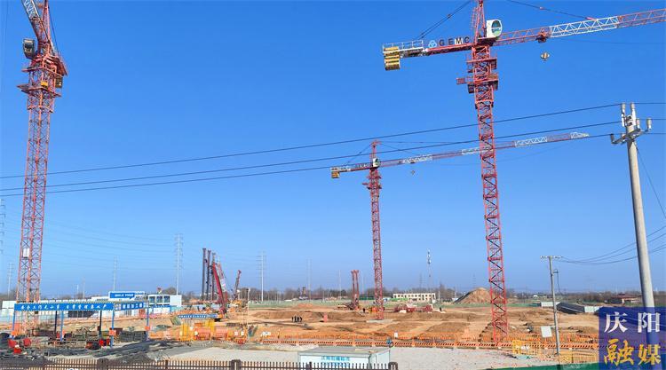 中國電信慶陽智能算力中心一期項目土建工程地基基礎(chǔ)施工圓滿完成