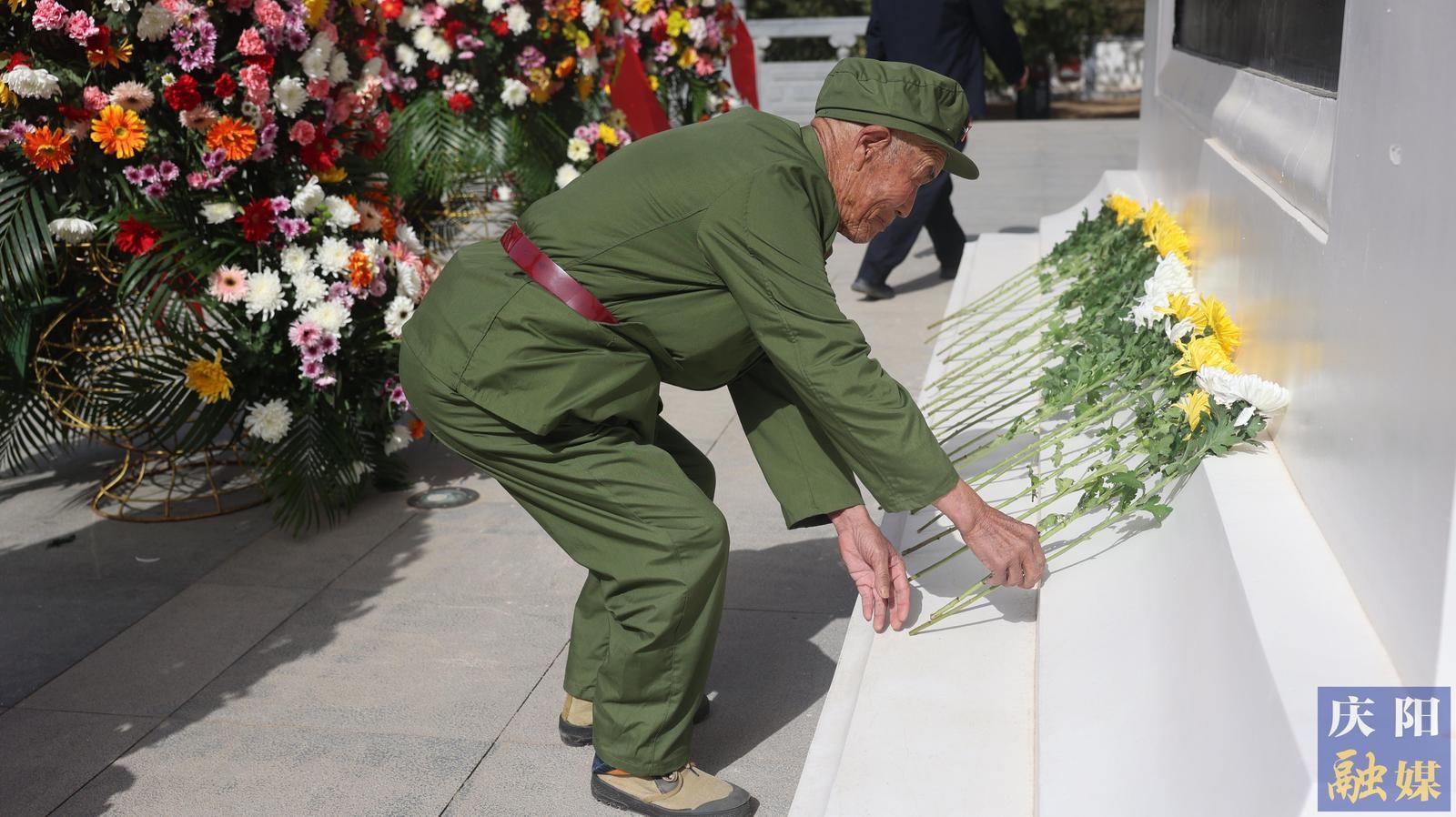 【攝影專題】慶陽：清明祭英烈  傳承愛國情