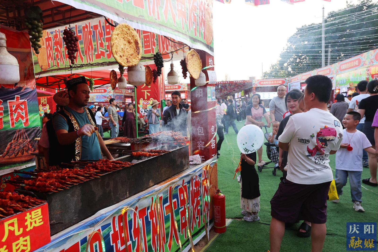 【攝影報道】慶陽特色美食引爆食客味蕾