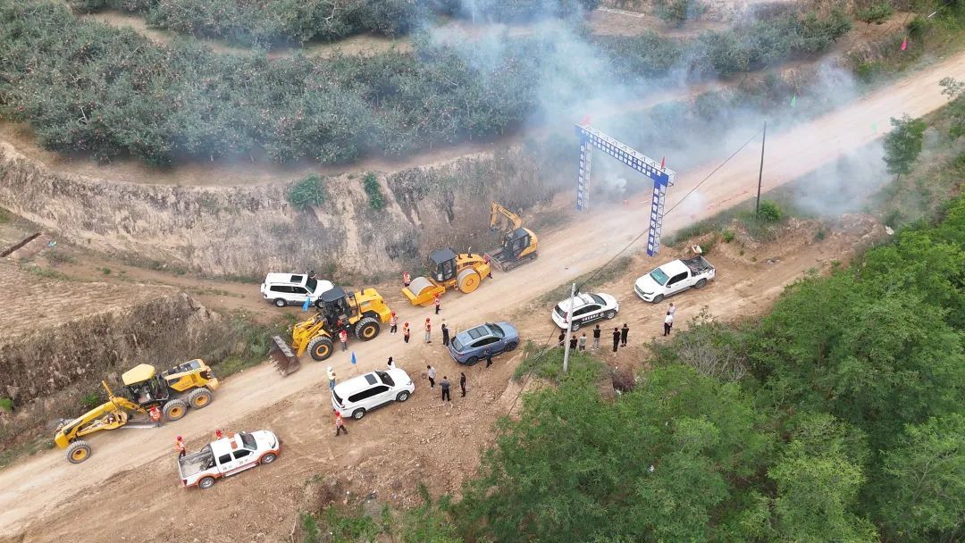 正寧縣三嘉鄉(xiāng)林坡村至永和鎮(zhèn)寺村公路項目開工