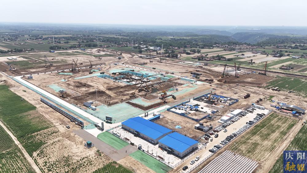 【攝影報(bào)道】甘肅能化慶陽2×660MW煤電項(xiàng)目建設(shè)進(jìn)展順利