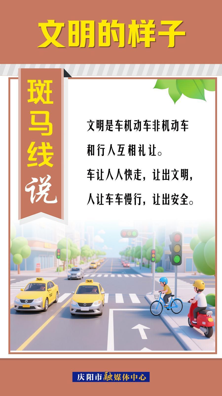 文明的樣子︱斑馬線說～