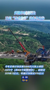 慶陽市項(xiàng)目建設(shè)呈現(xiàn)“量質(zhì)齊升”的良好態(tài)勢