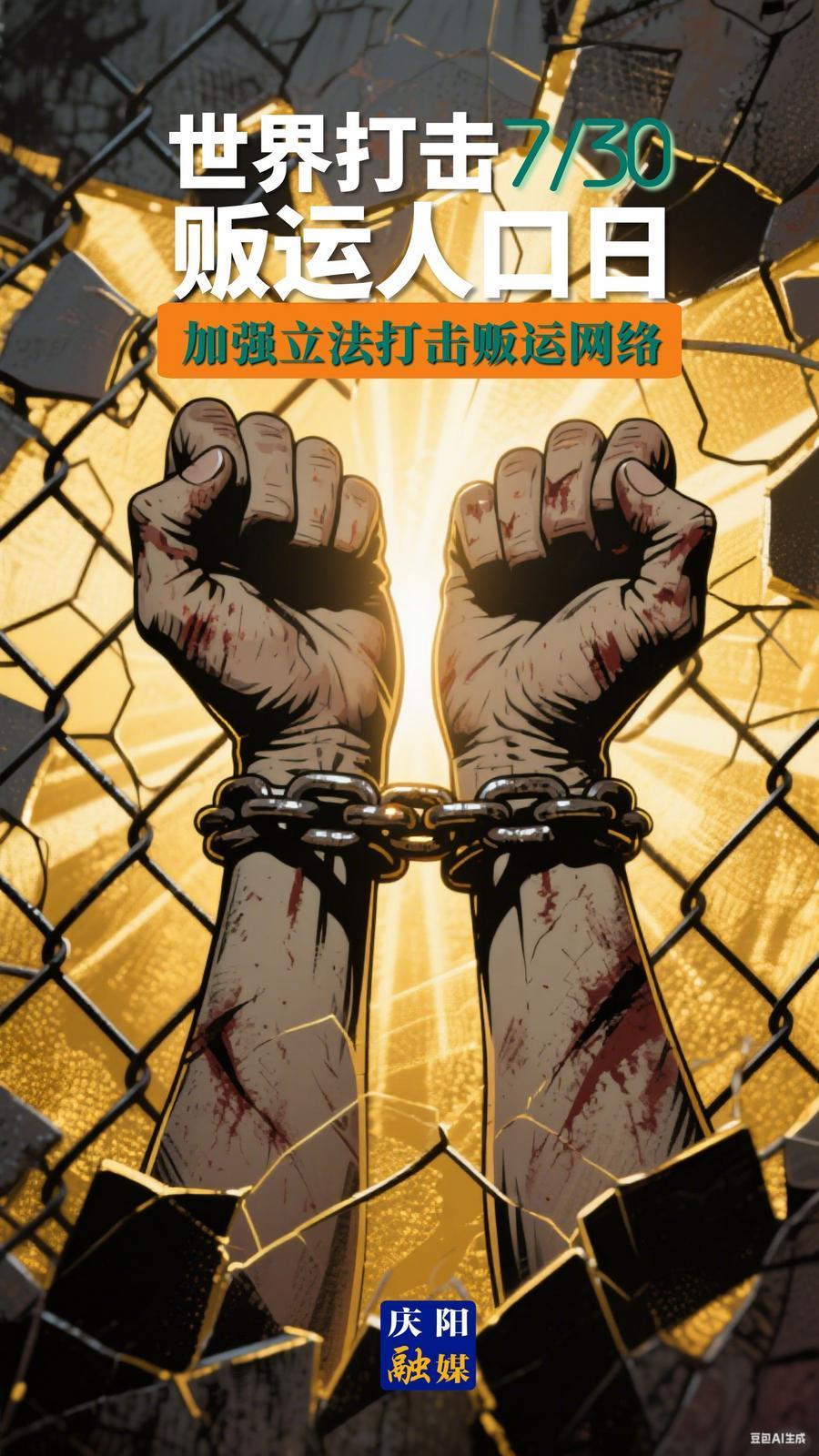 【微海報】世界打擊販運人口日｜拒絕沉默 拯救生命