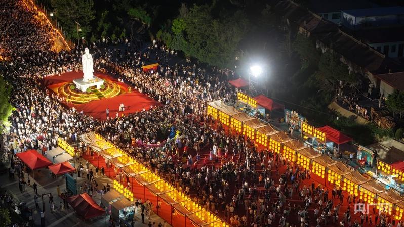 【央廣網】十萬游客聚慶城 千年文脈綻芳華——岐黃周祖文化盛宴燃動盛夏