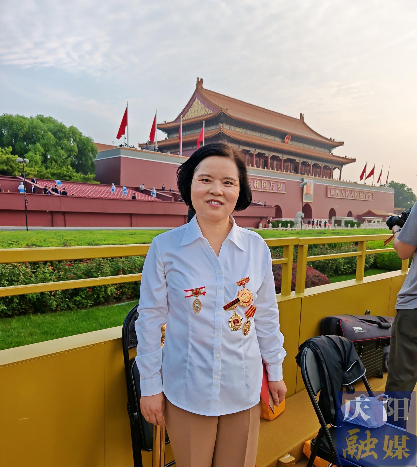 【醫(yī)線動態(tài)】南丁格爾獎獲得者脫亞莉天安門觀禮： 抗戰(zhàn)勝利日閱兵鑄就民族復(fù)興共同夢想