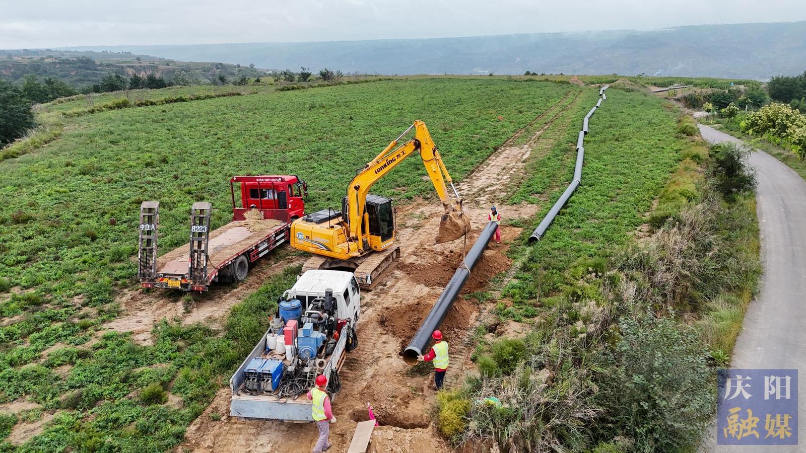 【攝影報(bào)道】“氣化慶陽(yáng)”天然氣輸氣干線項(xiàng)目鎮(zhèn)原段工程完成逾26公里