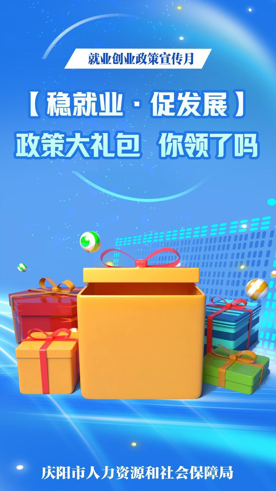 【微海報(bào)】穩(wěn)就業(yè)·促發(fā)展丨政策大禮包，你領(lǐng)了嗎？