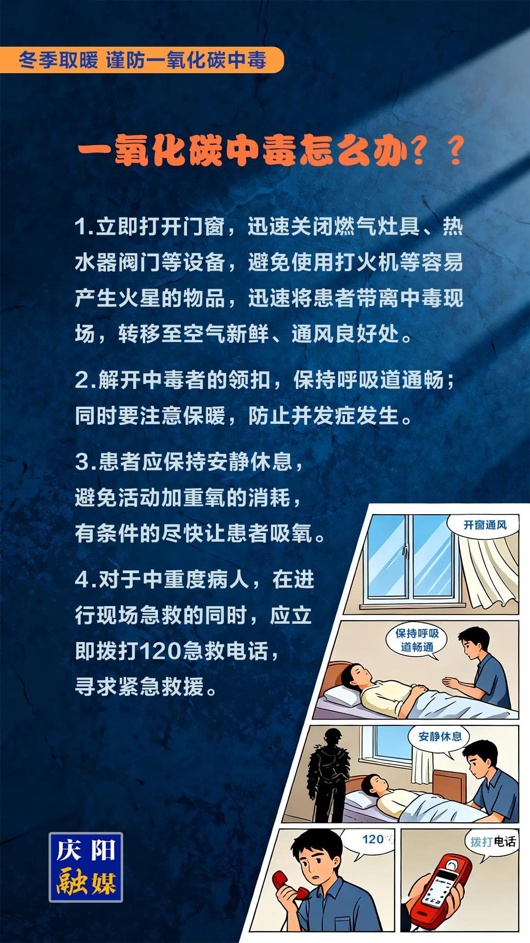 【微海報(bào)】冬季取暖 謹(jǐn)防一氧化碳中毒②丨怎樣識(shí)別一氧化碳中毒？