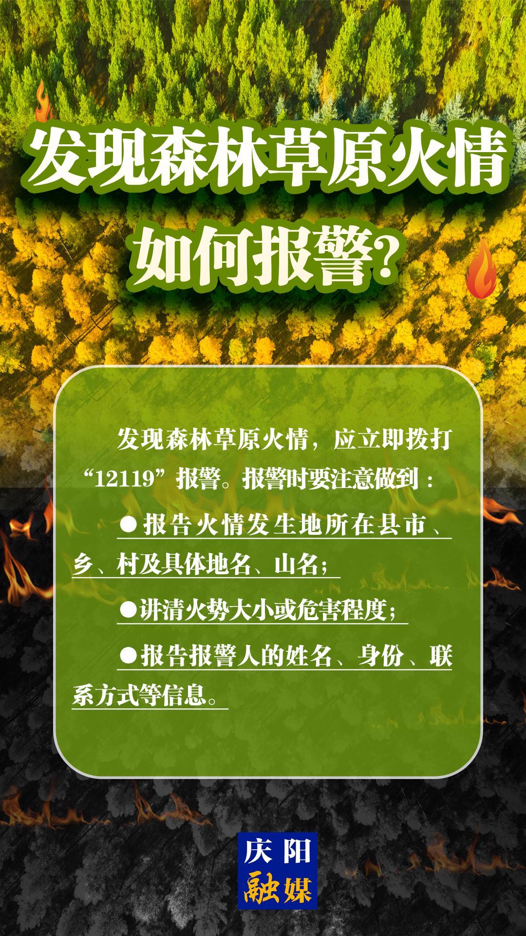 【微海報(bào)】森林防火知識(shí)科普?(21)丨發(fā)現(xiàn)森林草原火情，如何報(bào)警？