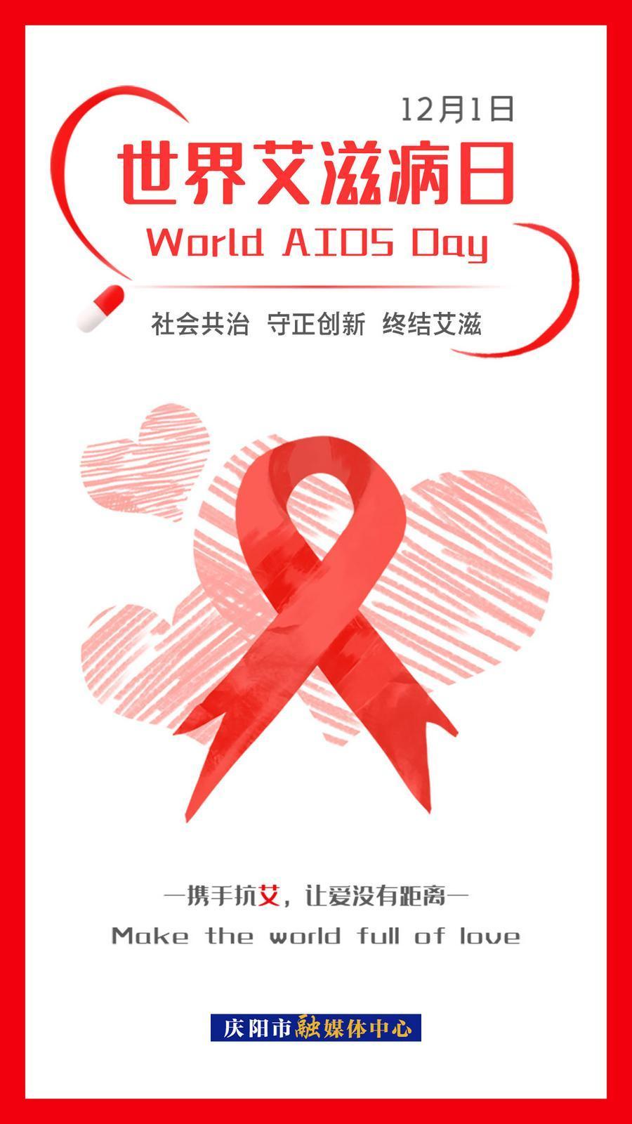 【微海報】世界艾滋病日 | 社會共治 守正創(chuàng)新 終結(jié)艾滋