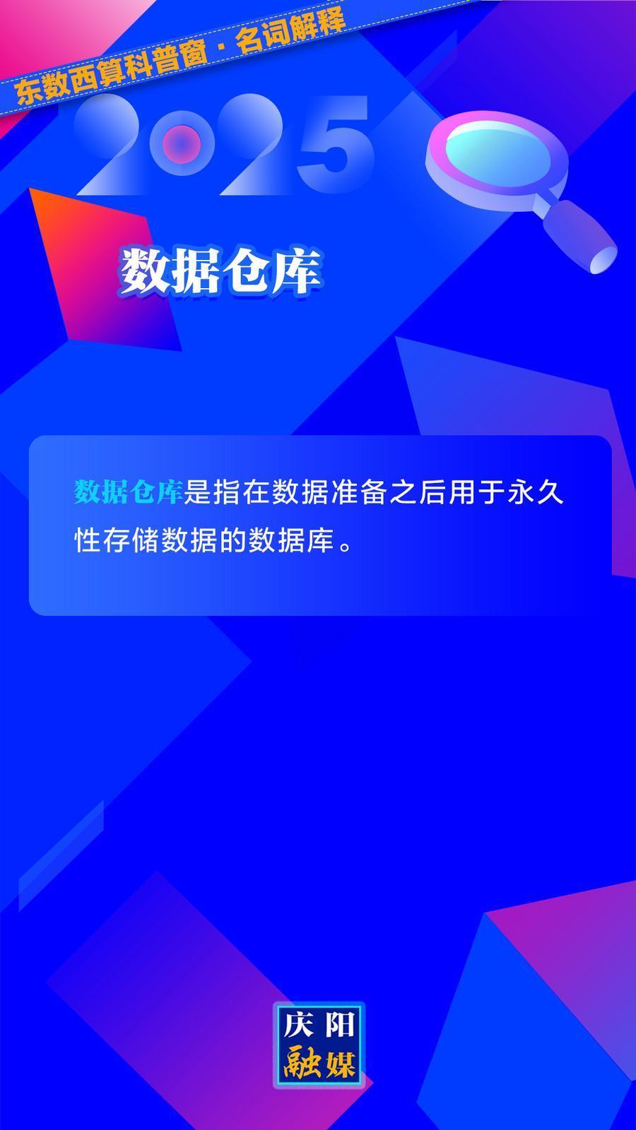 東數(shù)西算科普窗·名詞解釋丨數(shù)據(jù)倉庫