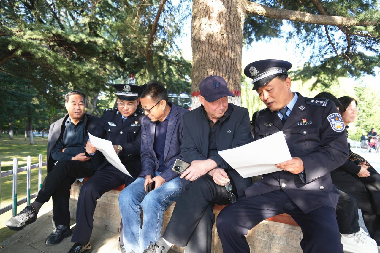 【法治慶陽】西峰公安：反詐宣傳“不打烊” 守護(hù)平安“零懈怠”