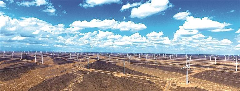 河西沐“風(fēng)光” 隴電送遠(yuǎn)方