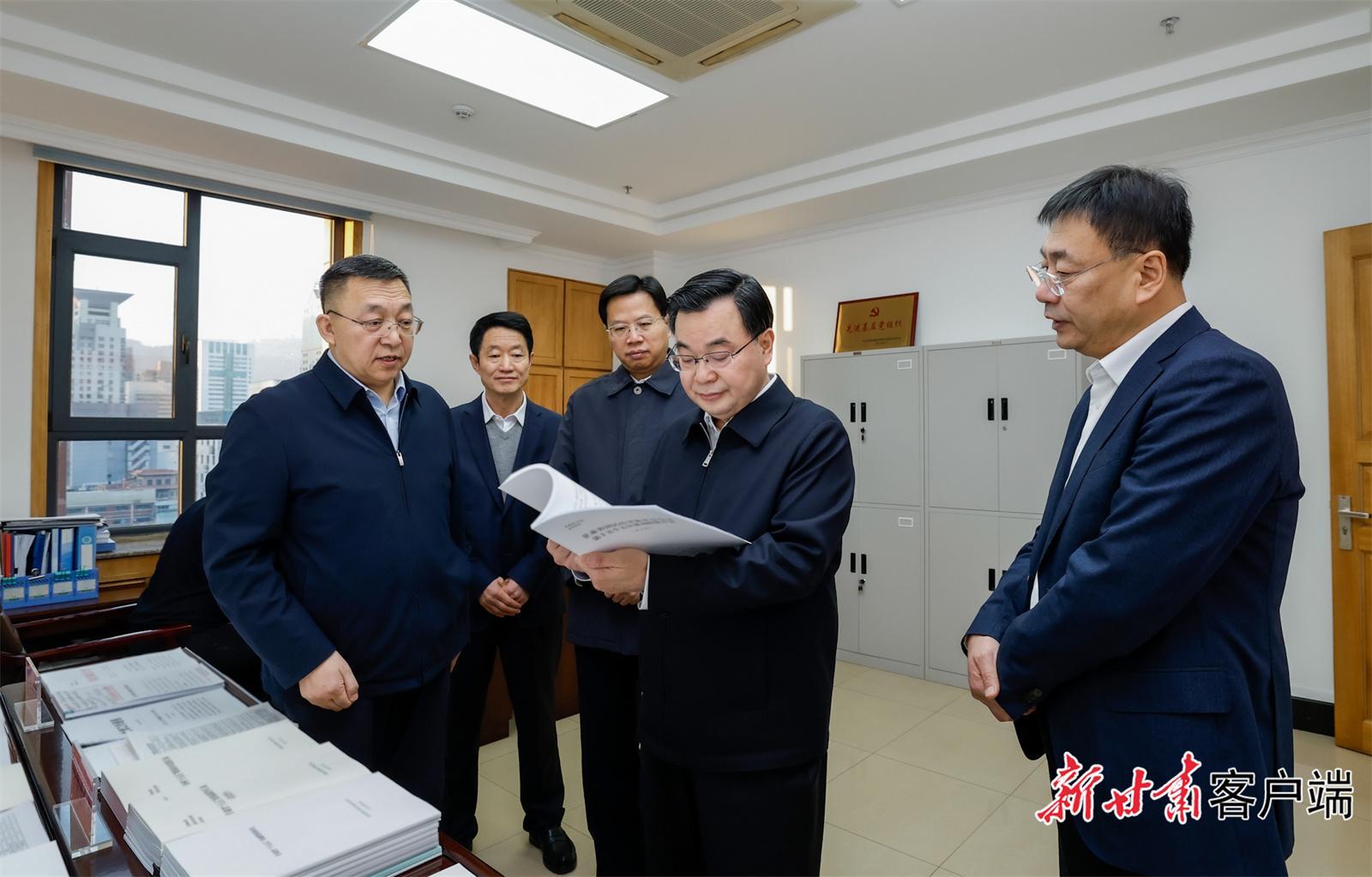 胡昌升在省發(fā)展改革委省科技廳省工信廳省住建廳調(diào)研“十五五”規(guī)劃編制工作時(shí)強(qiáng)調(diào)：聚焦貫徹落實(shí)重大決策部署 著力增強(qiáng)規(guī)劃編制的科學(xué)性系統(tǒng)性