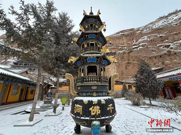 從壁畫“梨車”題記解鎖千年石窟群“交融密碼”