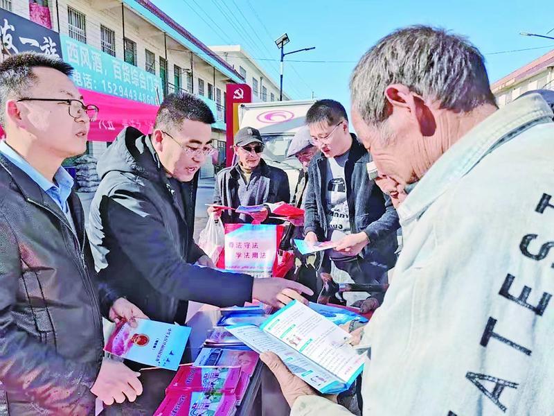 【法治慶陽】鎮(zhèn)原縣：“庭院課堂”筑牢鄉(xiāng)村法治防線