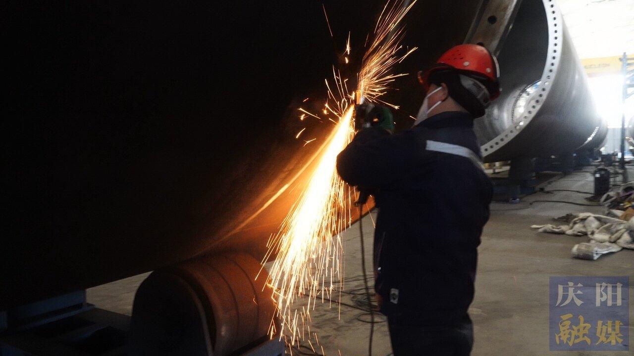 【新春走基層】寧縣和盛鎮(zhèn)工業(yè)集中區(qū)：甘肅馳風(fēng)重工迎來新春“開門紅”