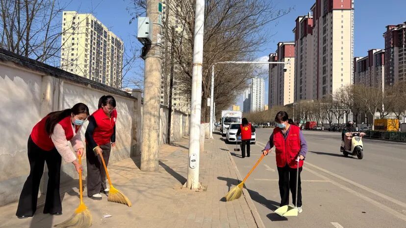 【學(xué)雷鋒·文明實踐我行動】介子路社區(qū)開展學(xué)雷鋒志愿服務(wù)活動