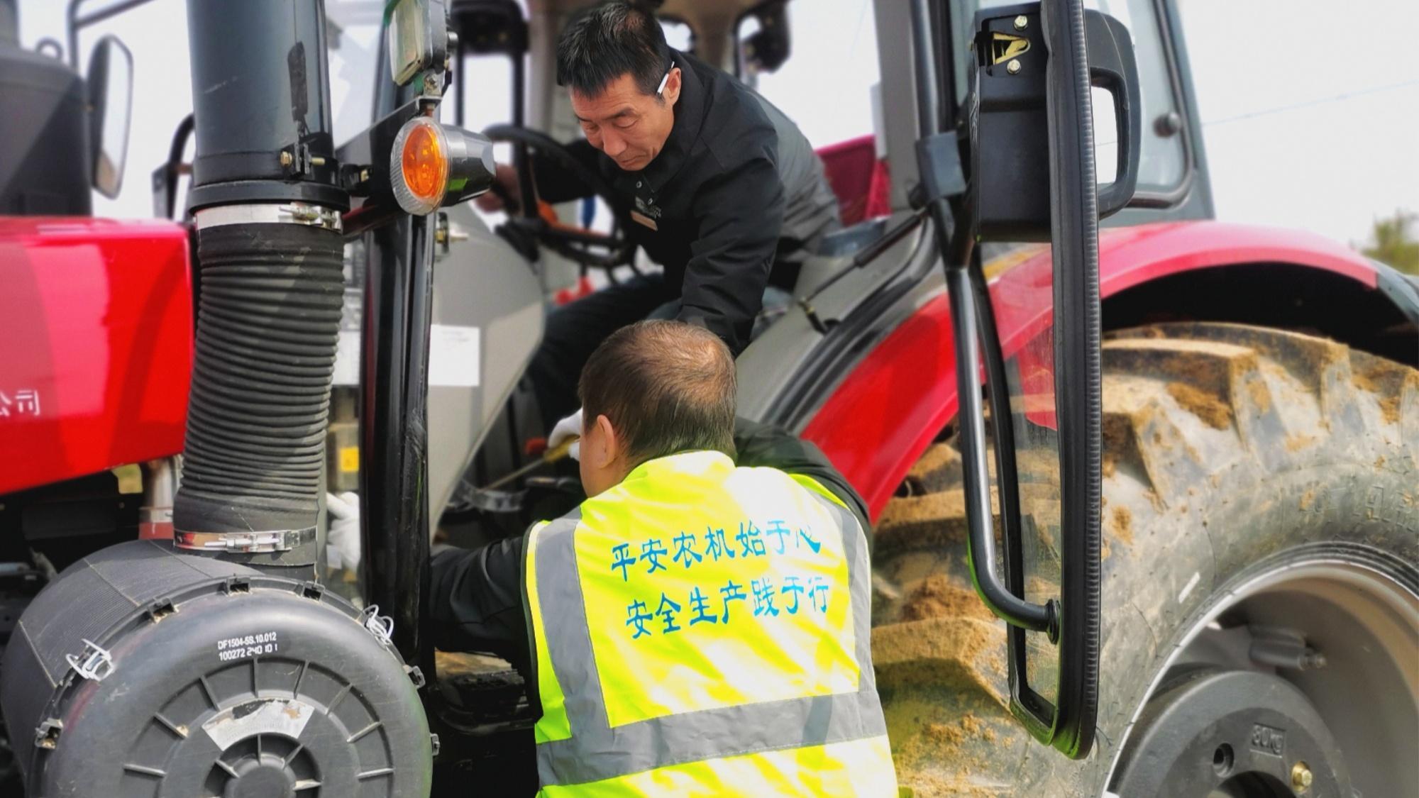 甘肅慶陽西峰區(qū)3200臺農(nóng)機具“護航”春耕生產(chǎn)