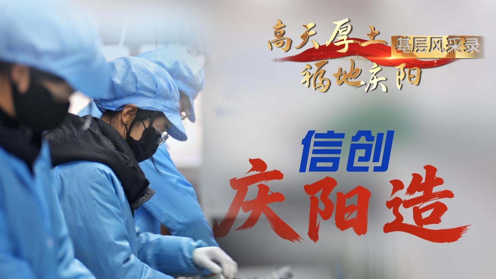【高天厚土 福地慶陽·基層風(fēng)采錄】②《信創(chuàng)“慶陽造”》