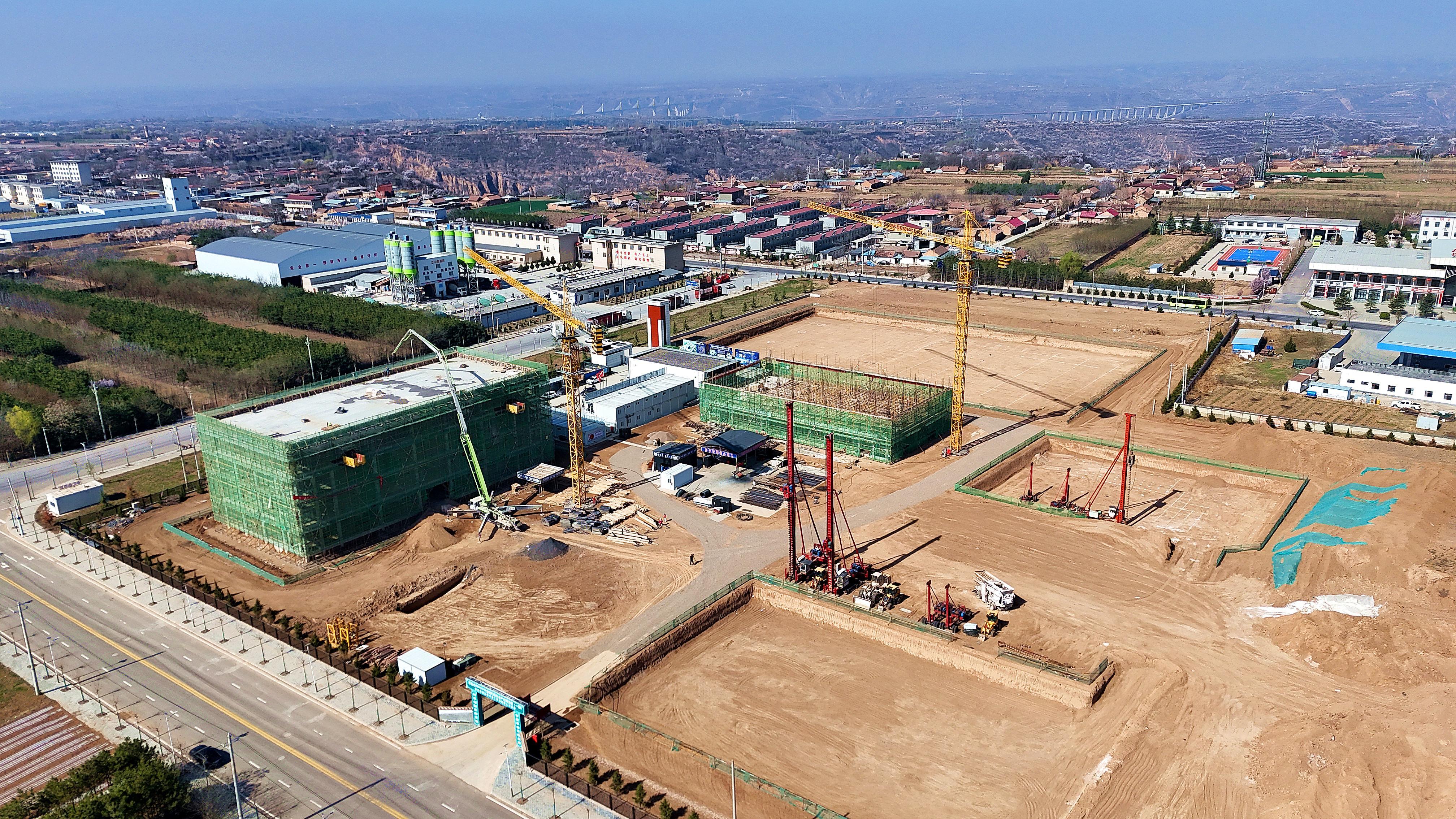 慶陽MPCVD金剛石高科技產(chǎn)業(yè)園項目建設(shè)有序推進