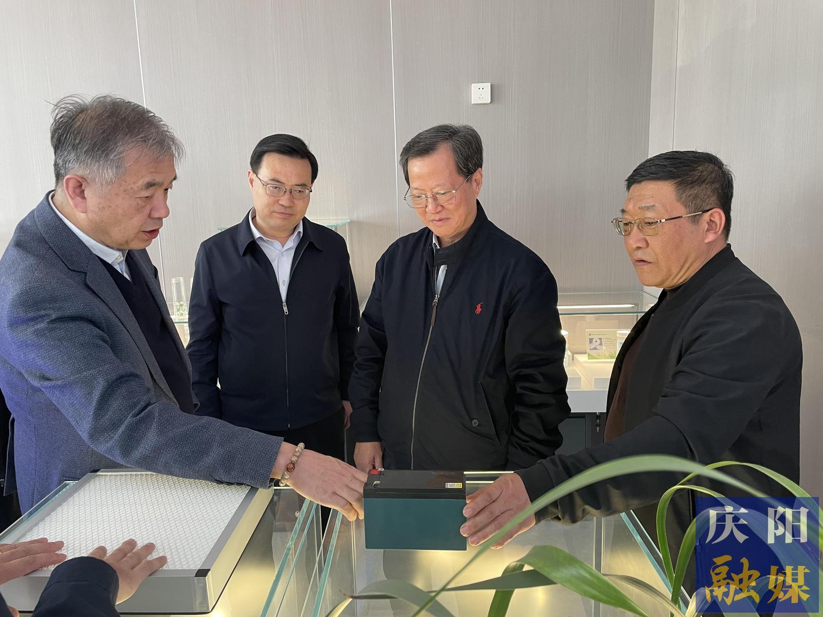 中國(guó)老促會(huì)副會(huì)長(zhǎng)任正曉來(lái)慶陽(yáng)考察調(diào)研