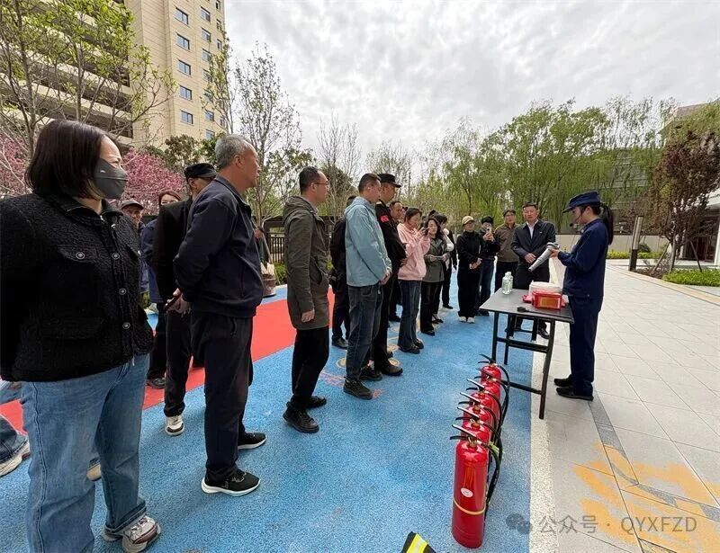 慶陽(yáng)消防宣傳人員走進(jìn)社區(qū)開展消防安全培訓(xùn)
