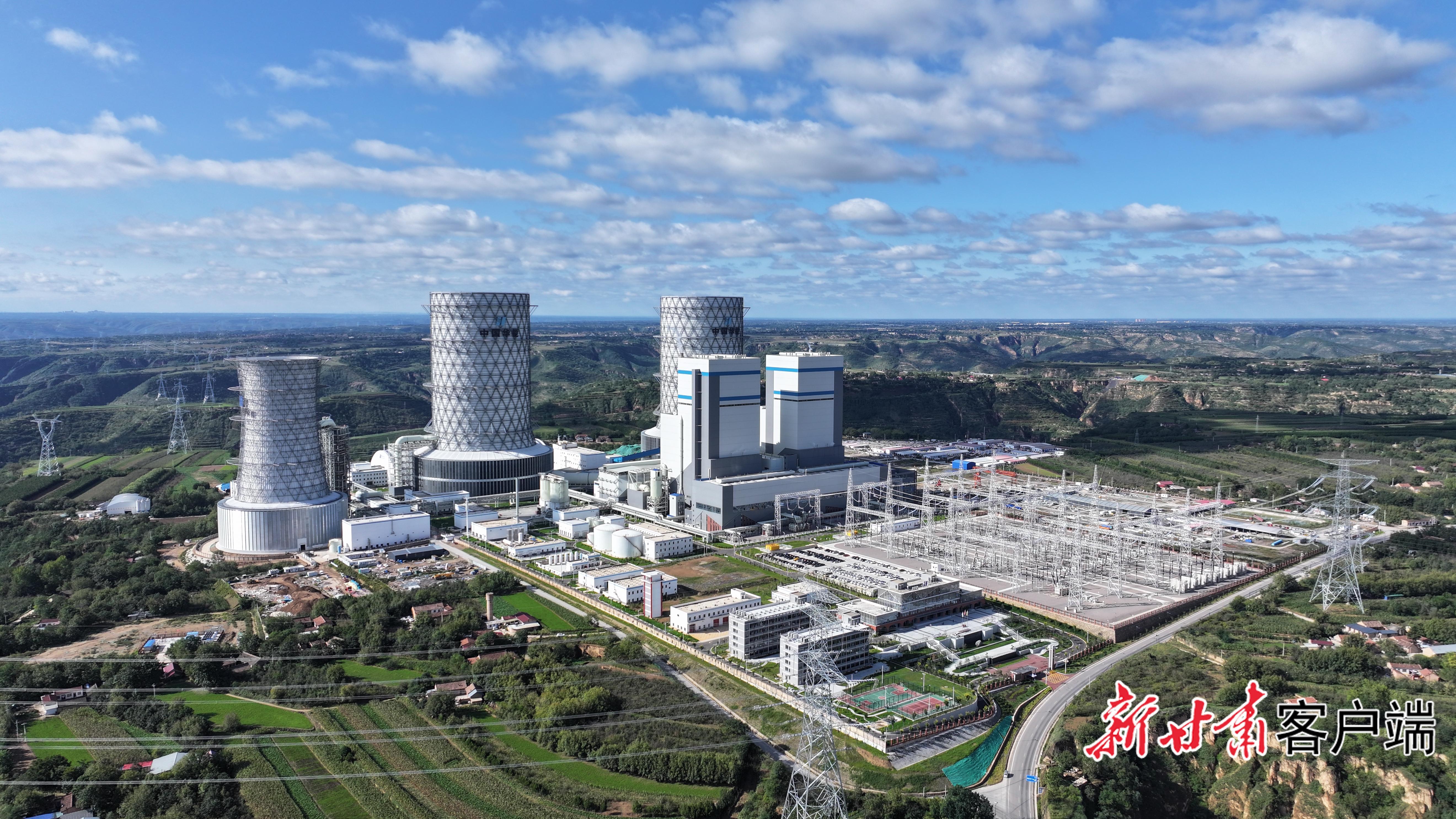 黃土高原上，奏響“風光火儲”協(xié)奏曲——華能隴東能源基地建設(shè)紀實